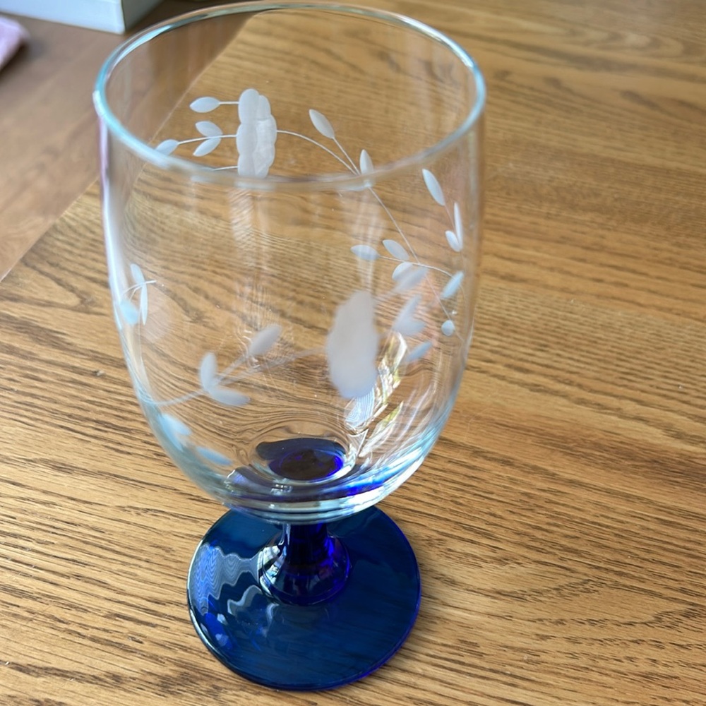 Princess House Vintage Wine Glass